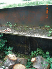 
Lower Varteg GWR branch bridge, June 2008